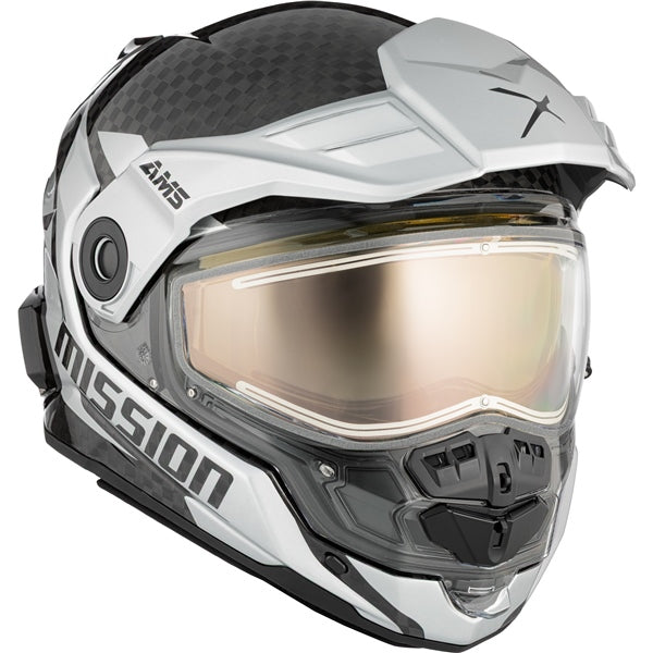 CKX Casque intégral ouvert Mission - Carbone Alaska