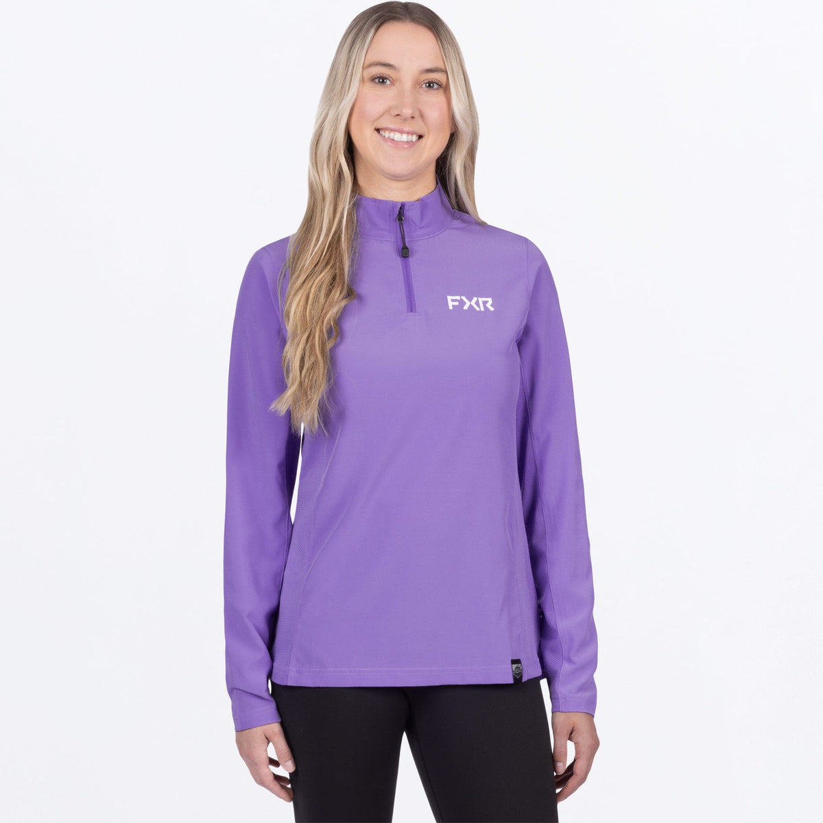 Haut à manches longues UPF Breeze à fermeture éclair 1/4 pour femme