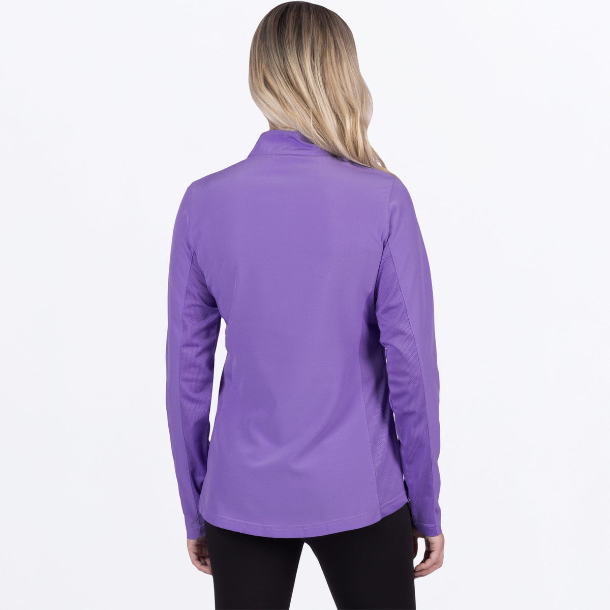 Haut à manches longues UPF Breeze à fermeture éclair 1/4 pour femme