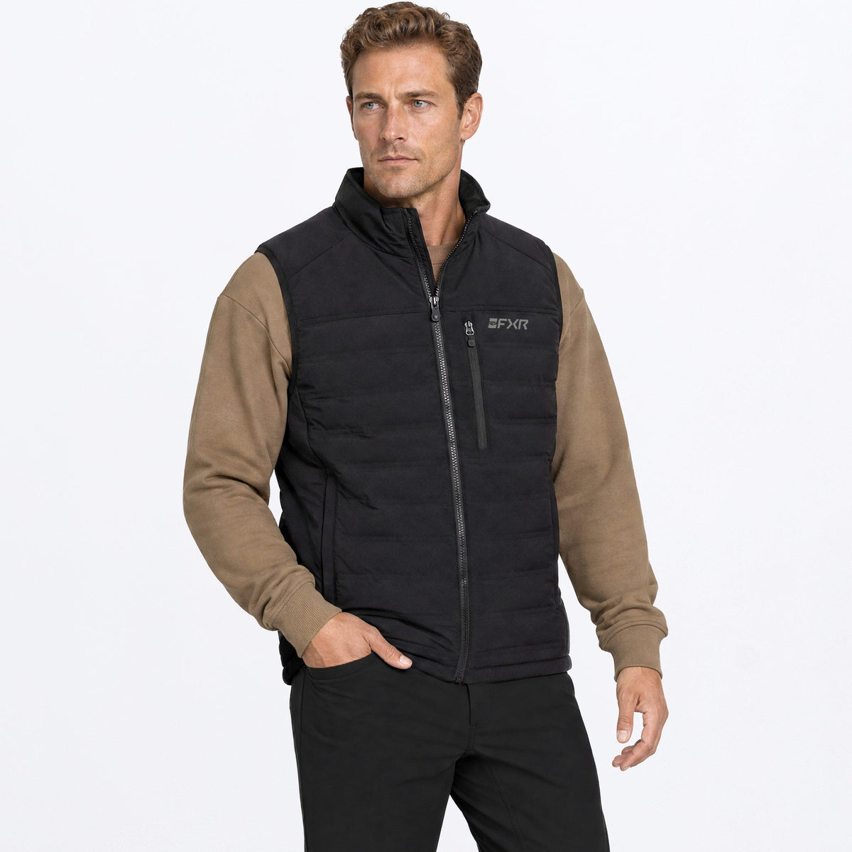 Gilet matelassé coupe-vent Podium pour homme