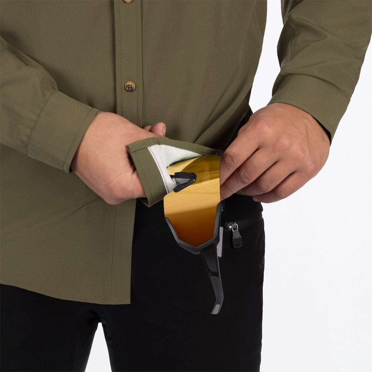 Haut à manches longues UPF Breeze Performance pour homme
