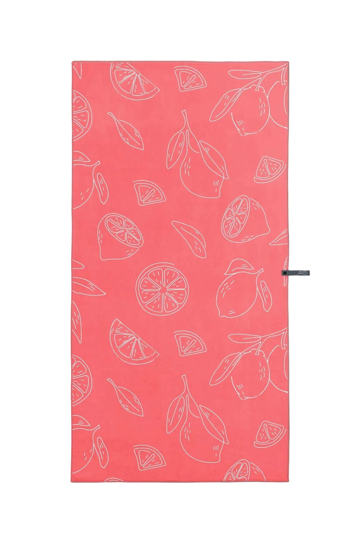 Serviette de plage Rose Citron XL