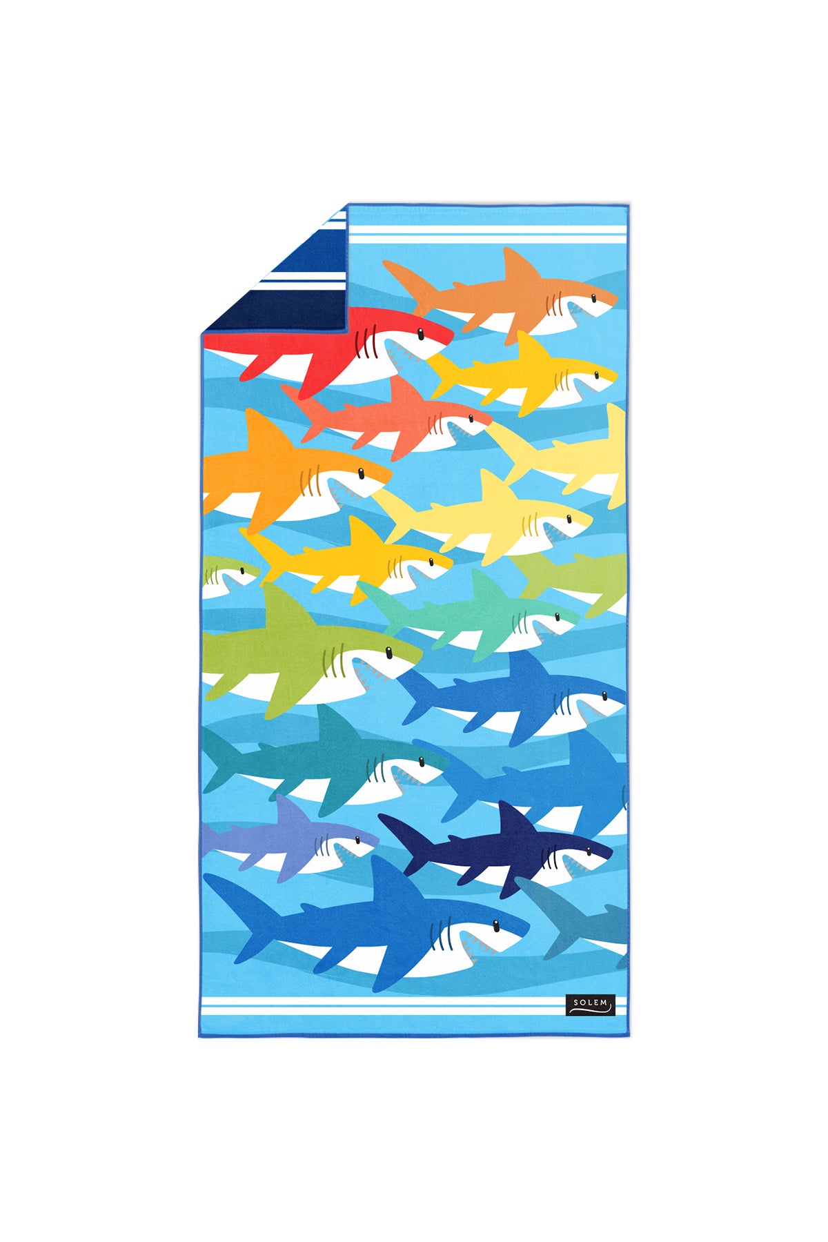 Poncho enfant - Requin'Roll