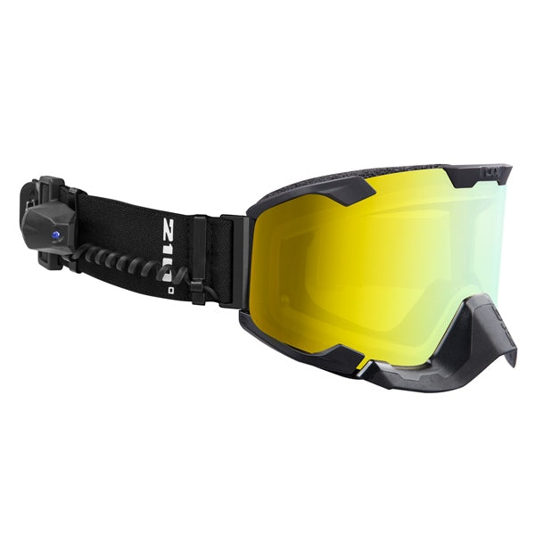CKX Lunettes 210° électrique isolée pour sentier Noir mat