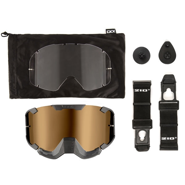 CKX Lunettes 210°, Été Noir mat