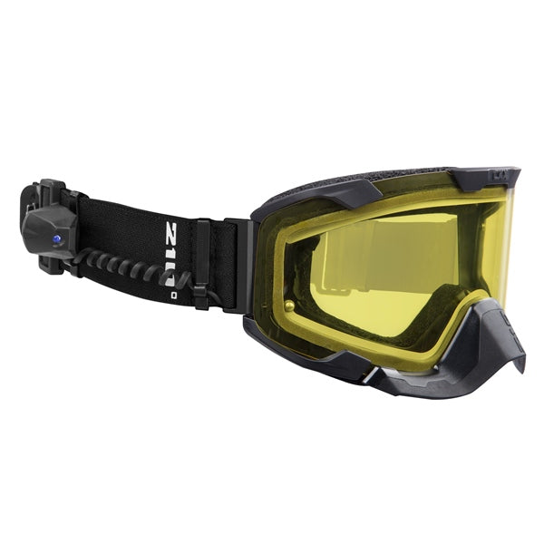 CKX Lunettes 210° électrique isolée pour sentier Noir mat