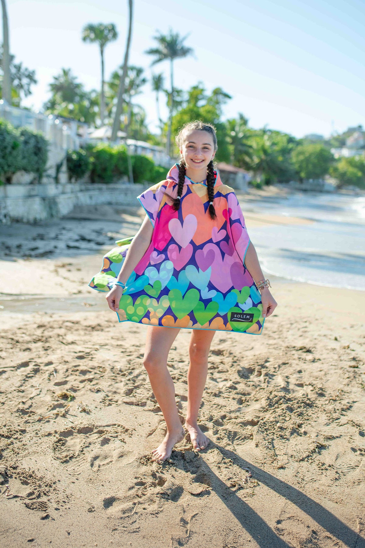 Solem Kids' Joli Coeur Poncho