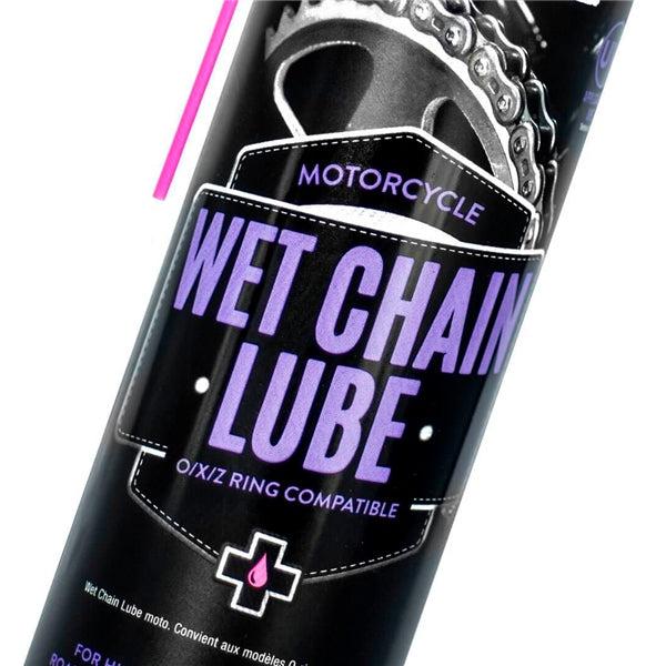Lubrifiant à chaînes humide