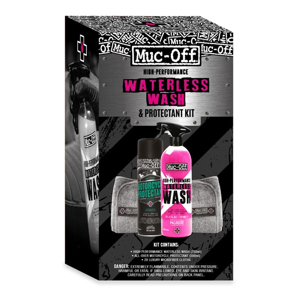 Muc-Off Ensemble de nettoyant sans eau et protecteur