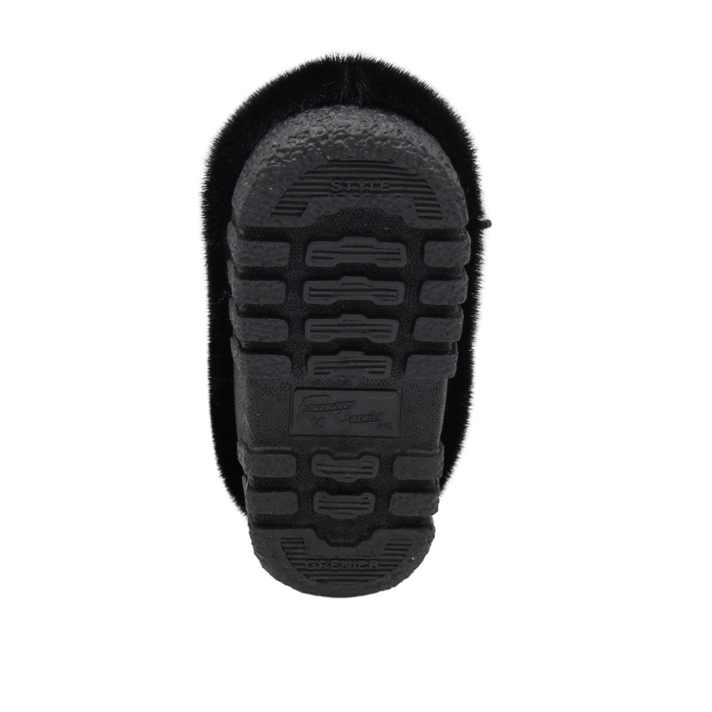 Fourrures Grenier Botte Enfant - Loup-Marin Noir