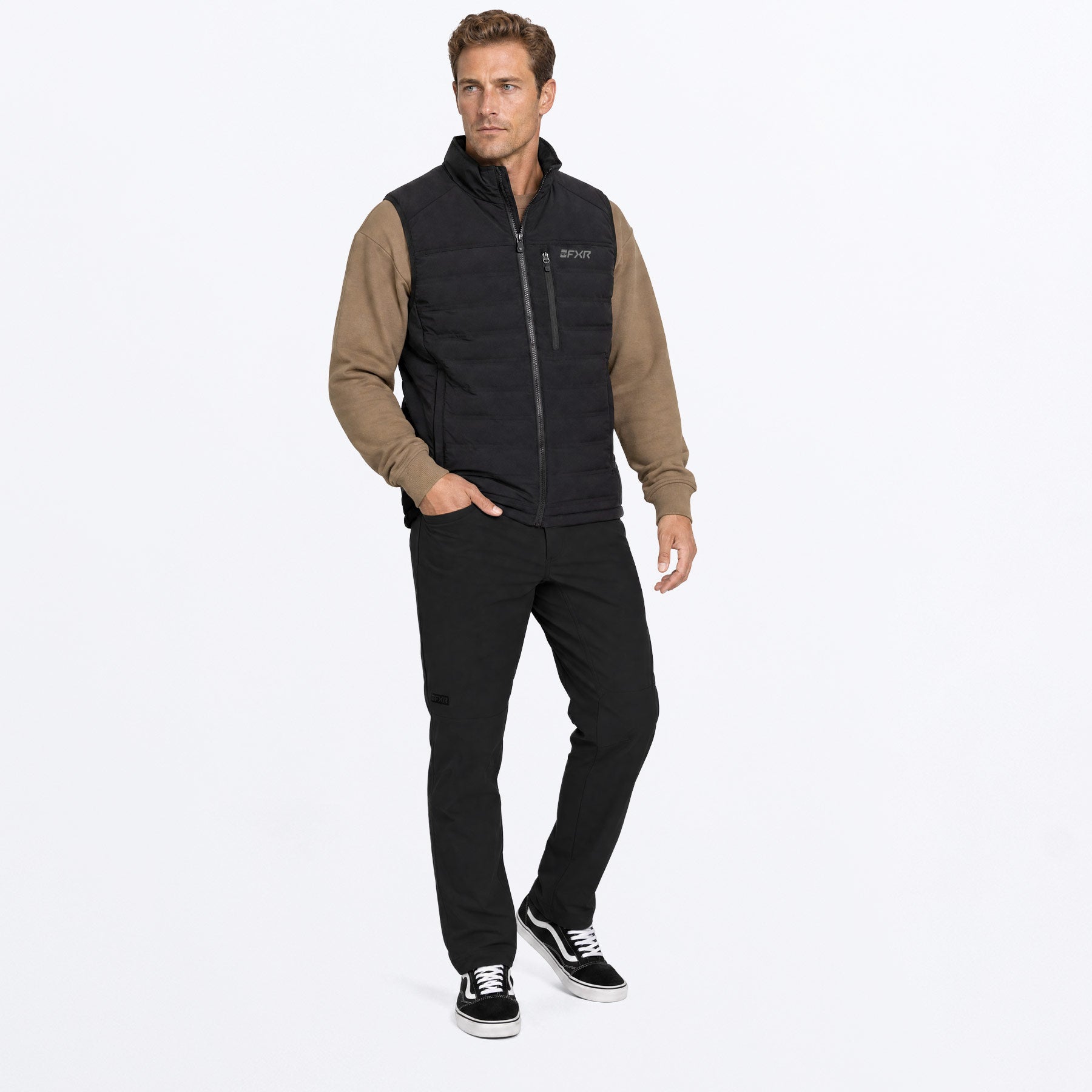 Gilet matelassé coupe-vent Podium pour homme