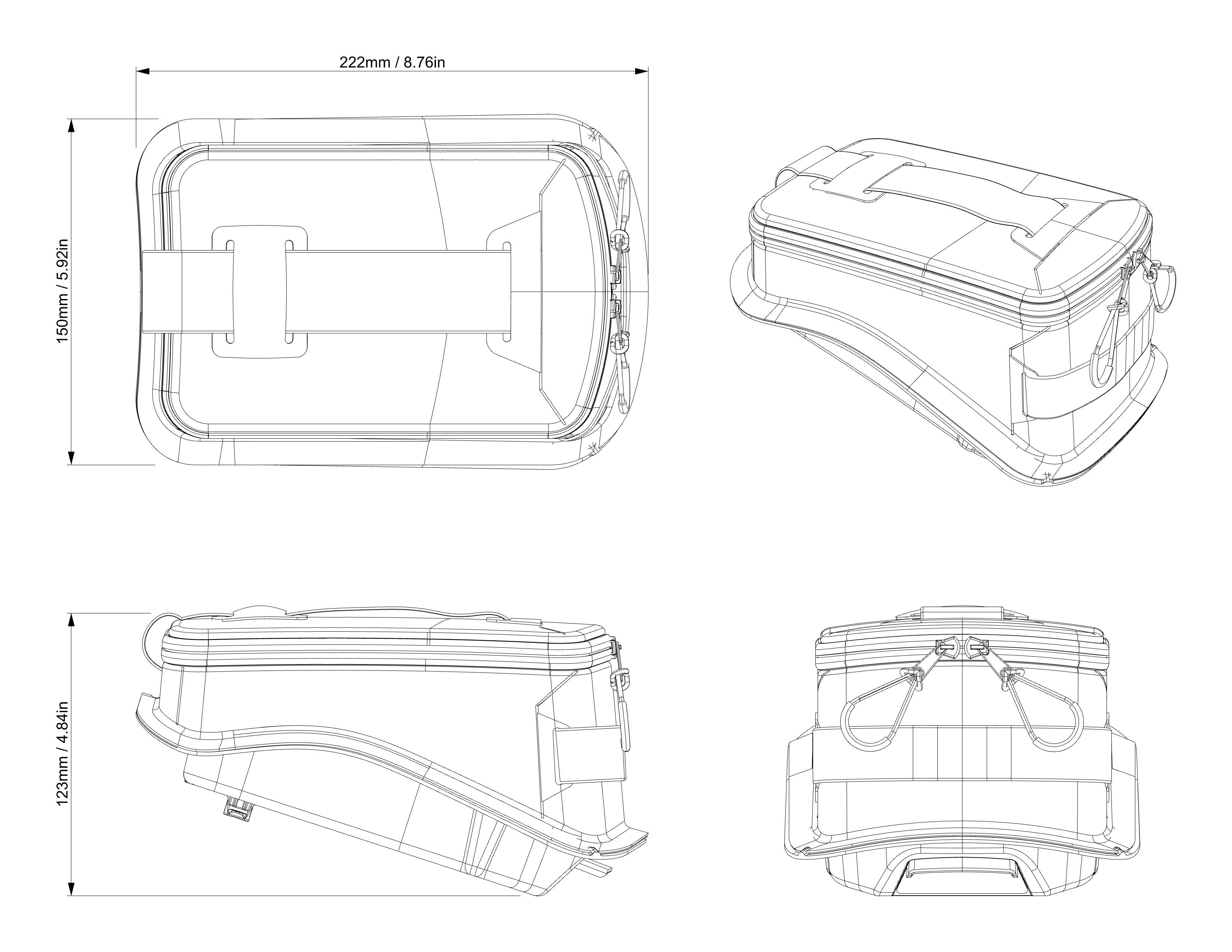 LinQ Tank Bag Can-Am Origin