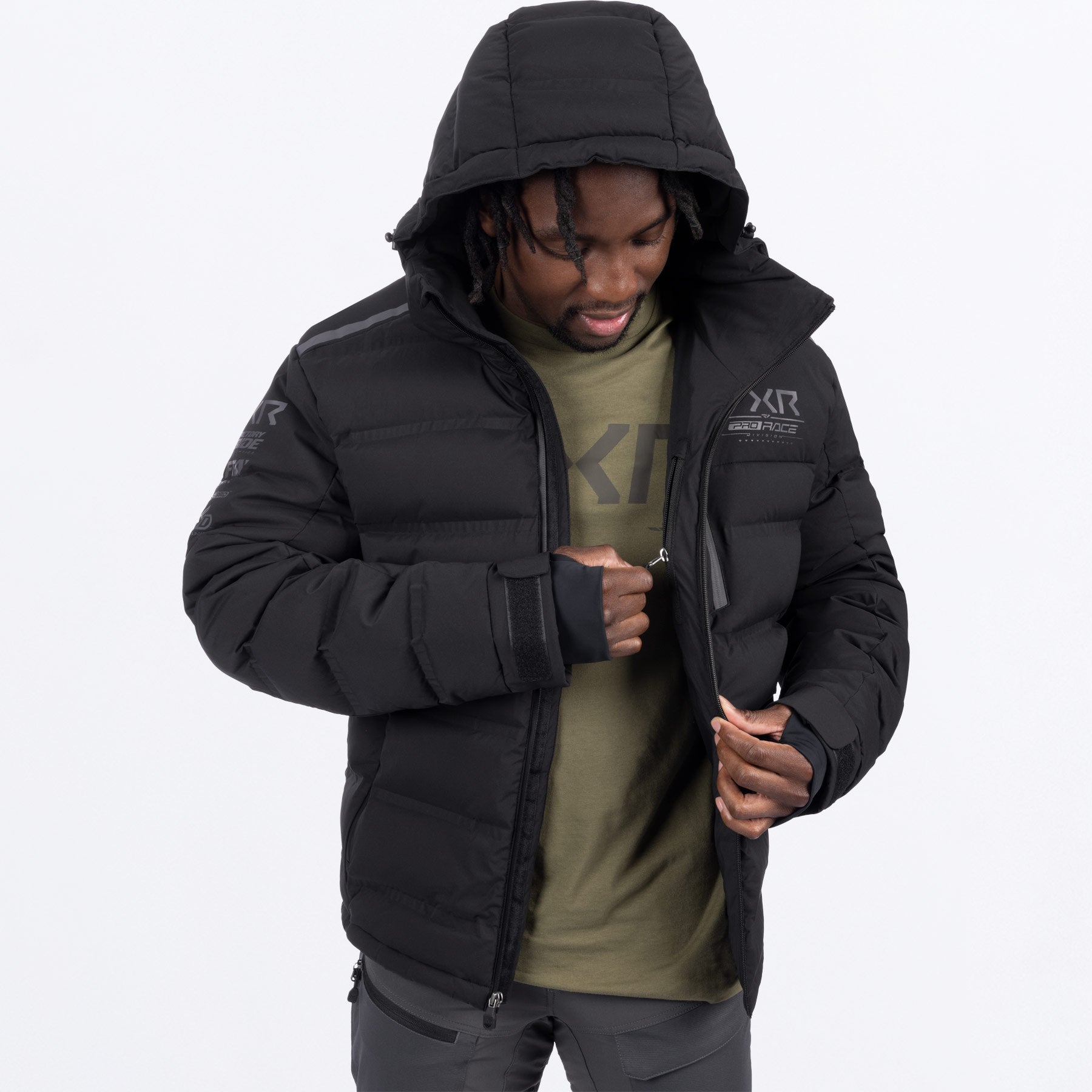 Manteau en duvet Race Division pour homme