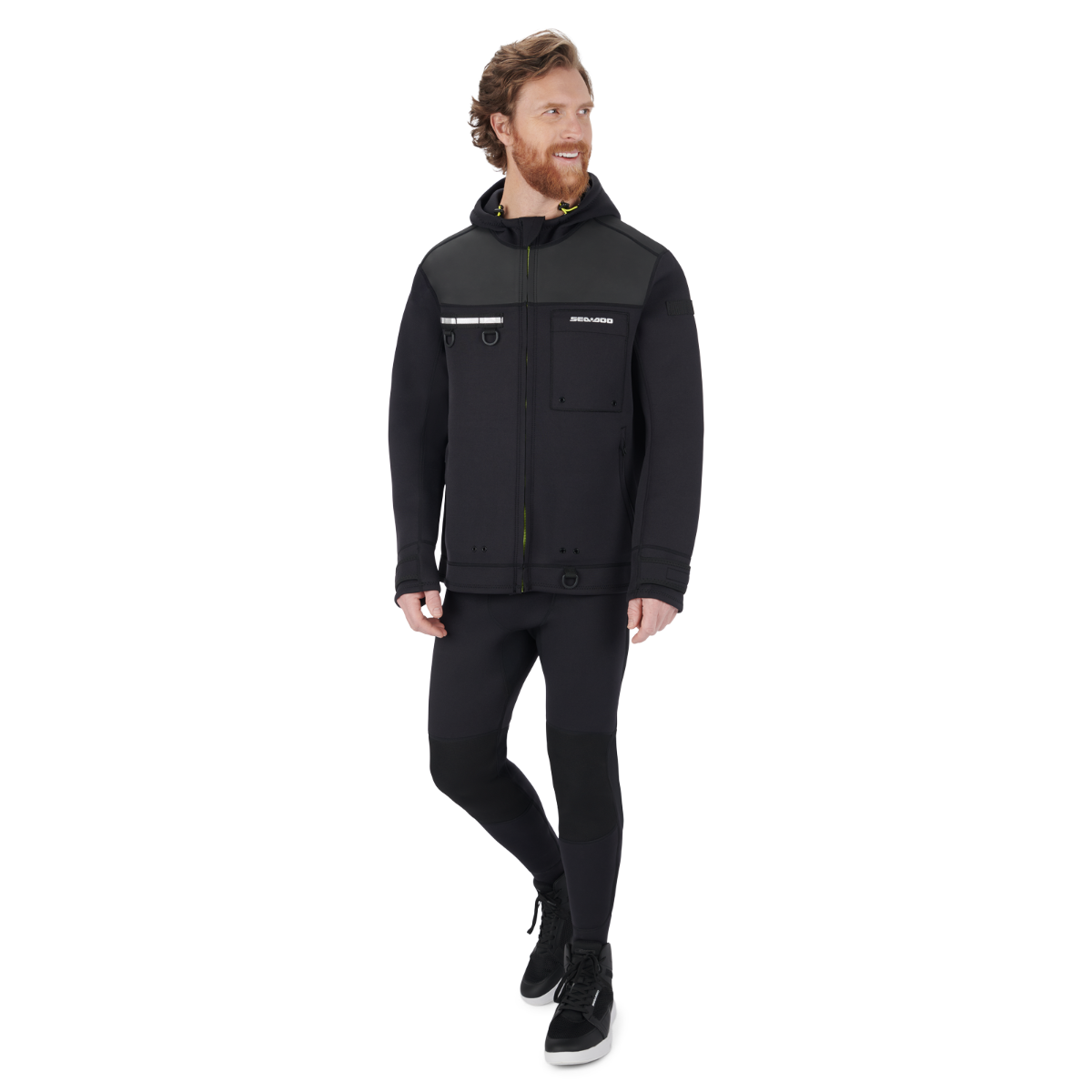 Sea-Doo Men's Neoprene Explorer Riding Jacket
