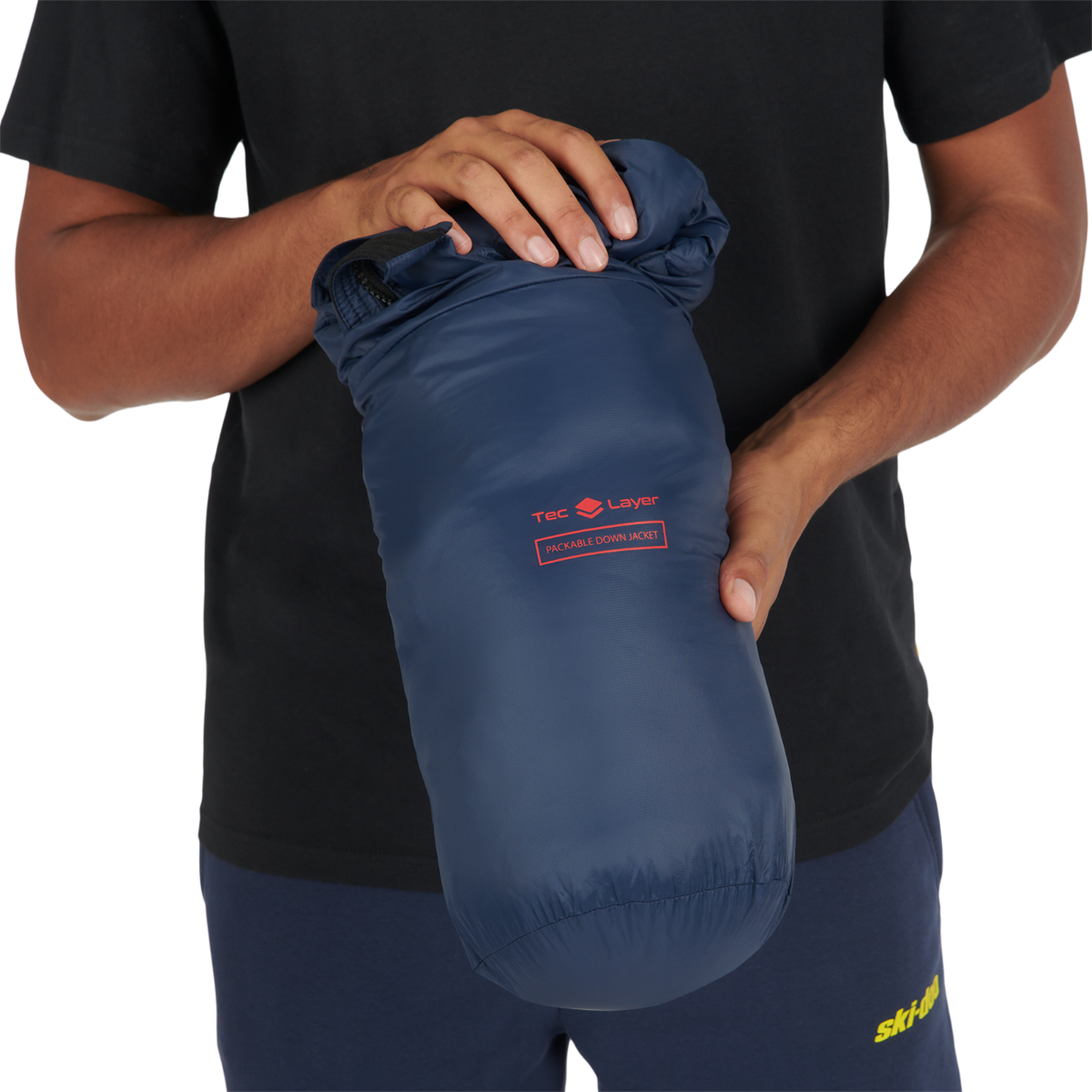 Ski-Doo Men's Tec Layer Heavyweight Down Packable Jacket