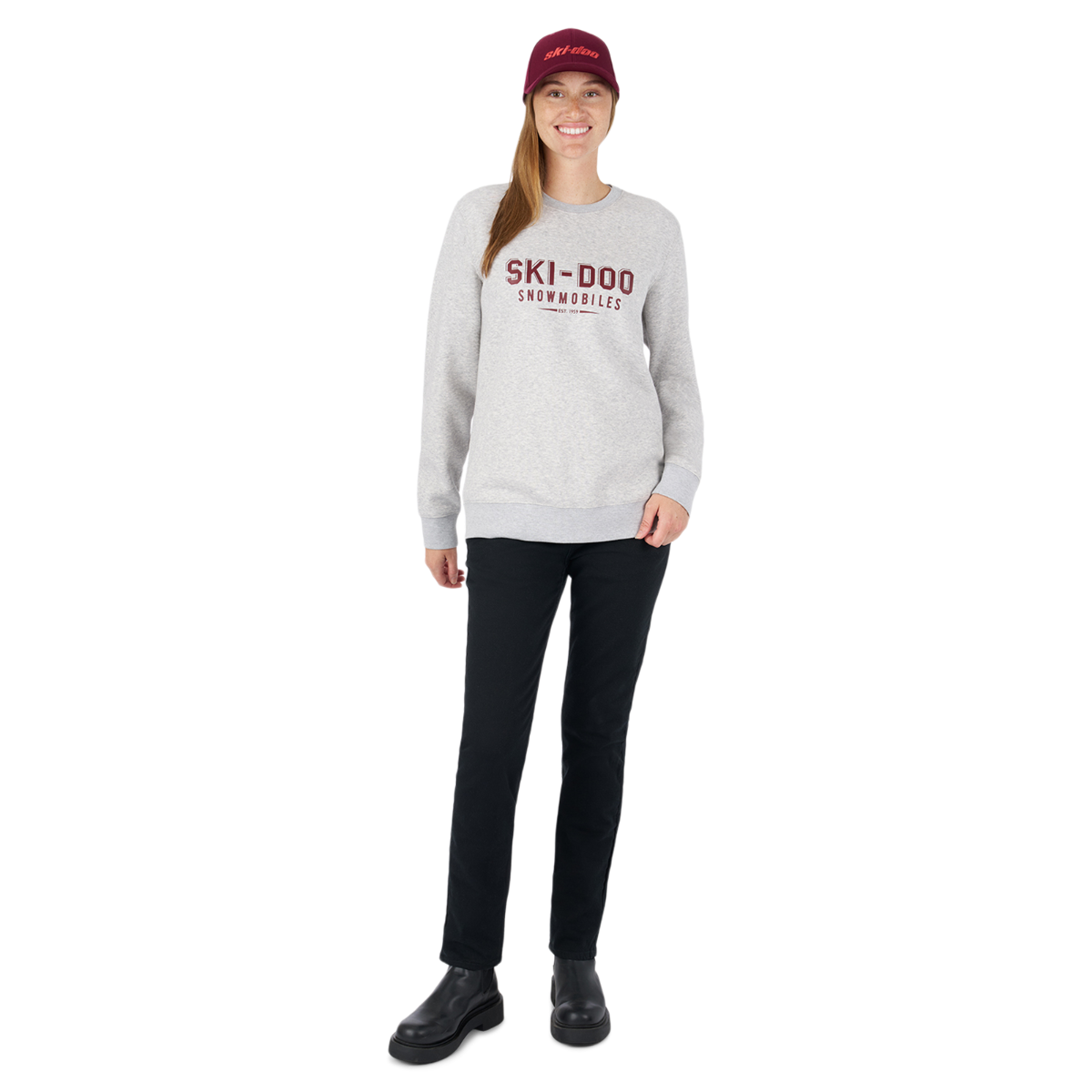 Ski-Doo Women's Vintage Crew Sweatshirt