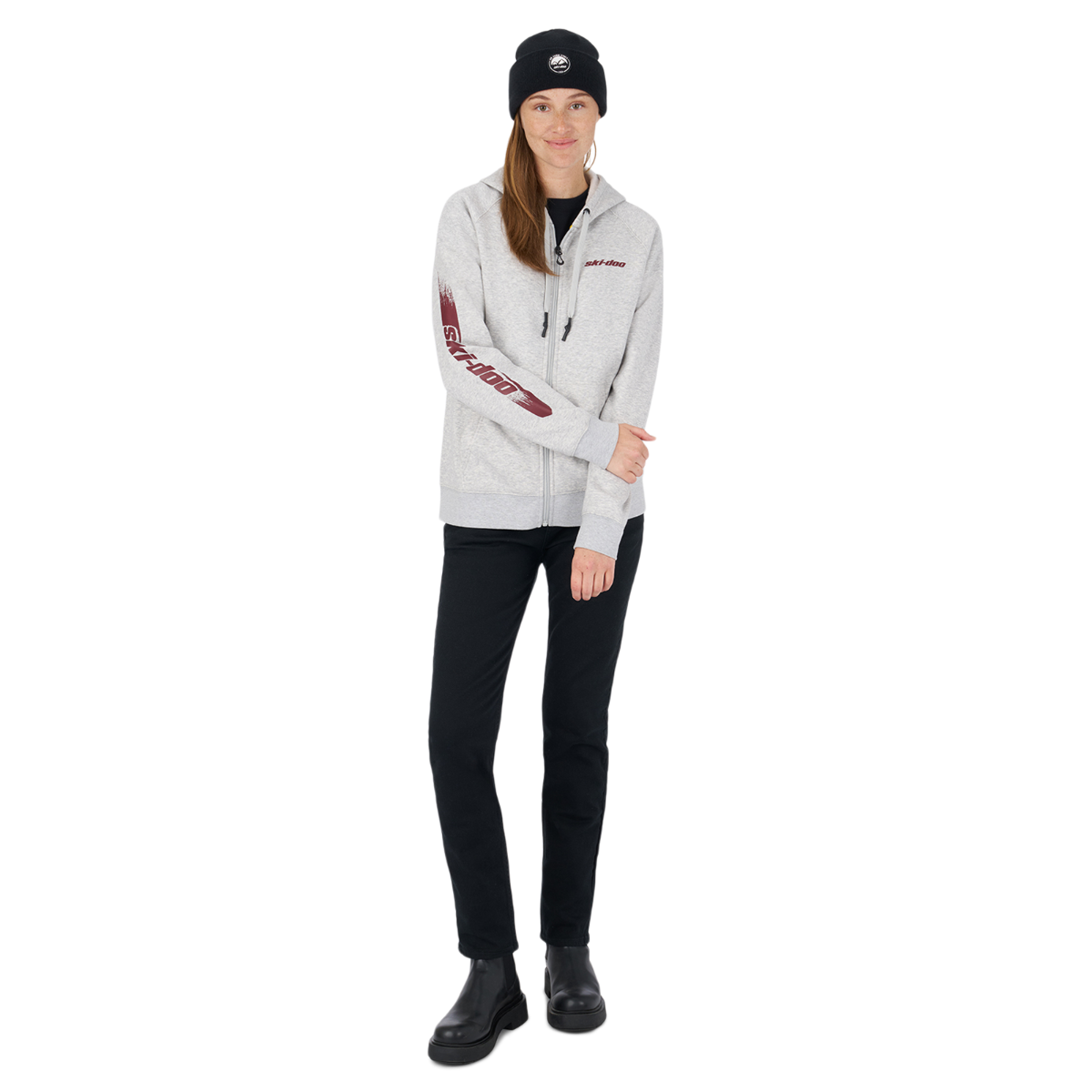 Ski-Doo Women's Signature Zip-Up Hoodie