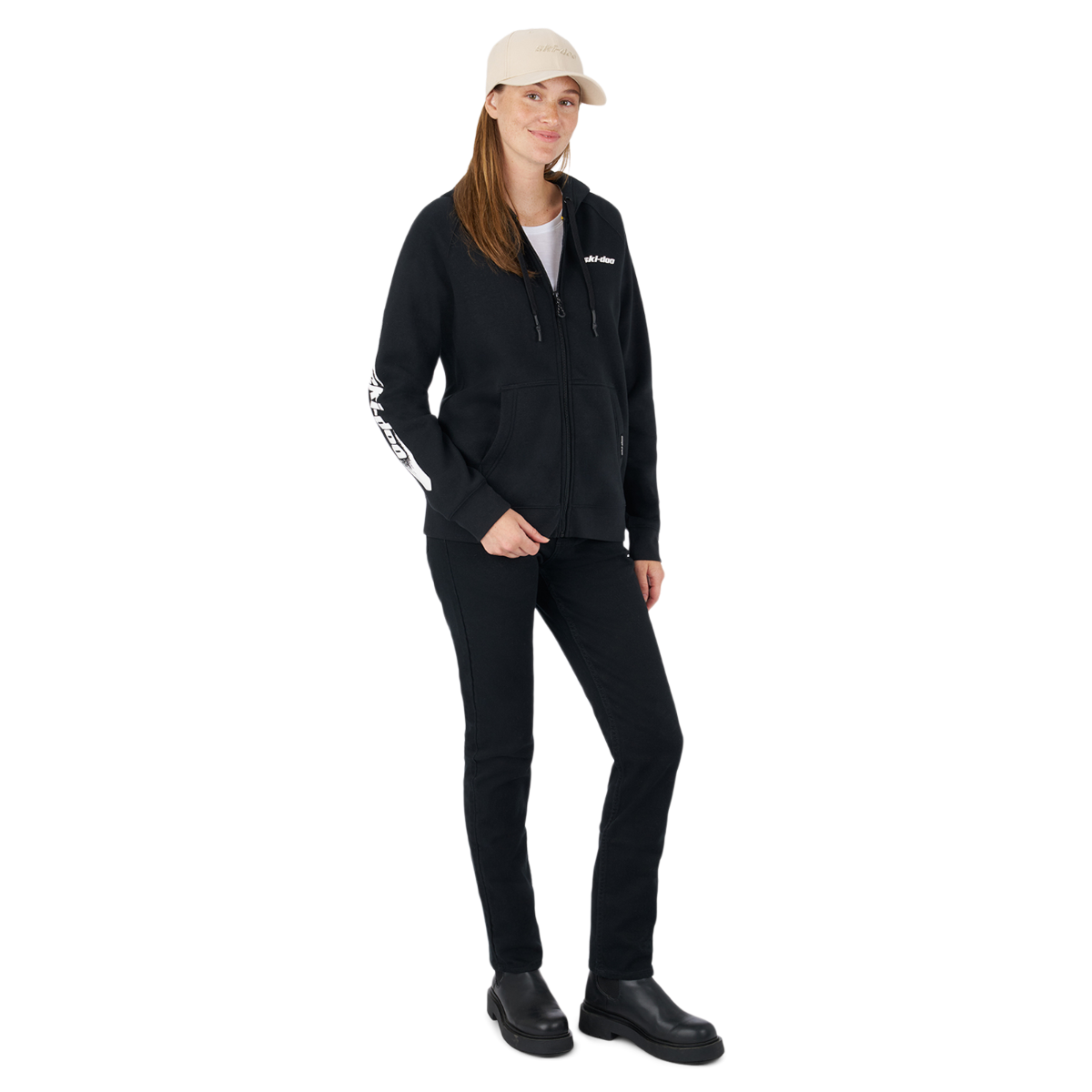 Ski-Doo Women's Signature Zip-Up Hoodie