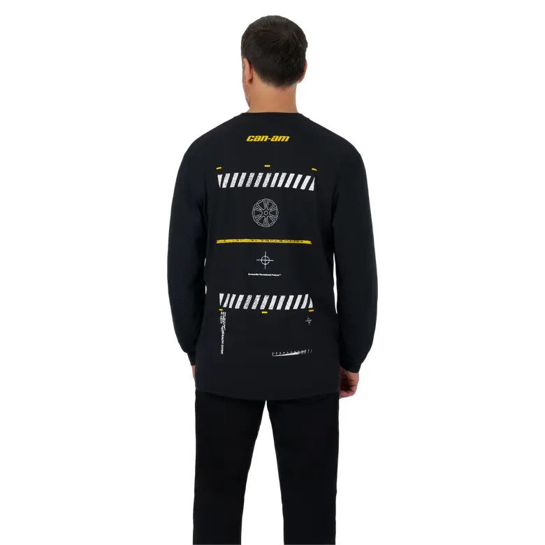 T-Shirt à manches longues ADN Can-Am pour homme