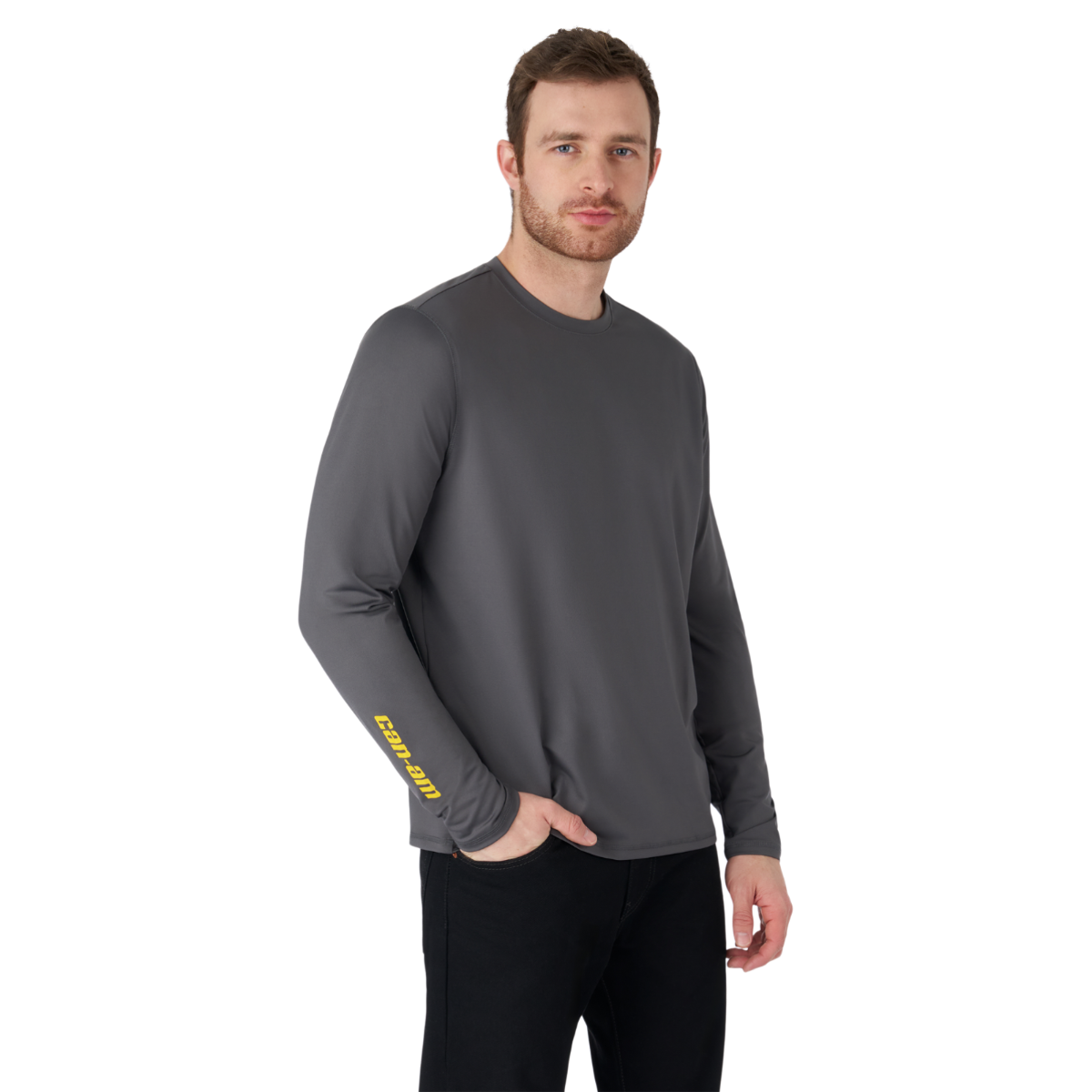 Can-Am Men's UV Protection Long Sleeve T-Shirt
