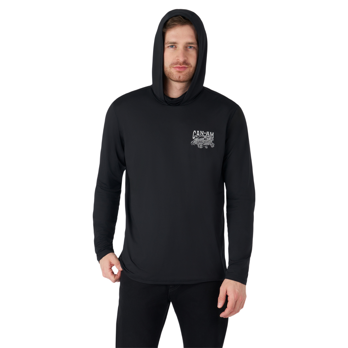Chandail à capuche avec protection solaire Can-Am pour homme