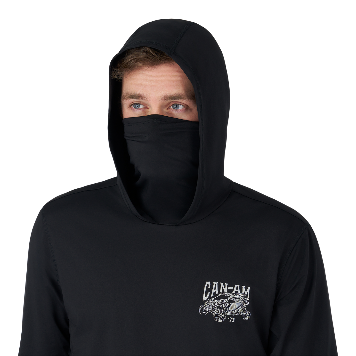 Chandail à capuche avec protection solaire Can-Am pour homme