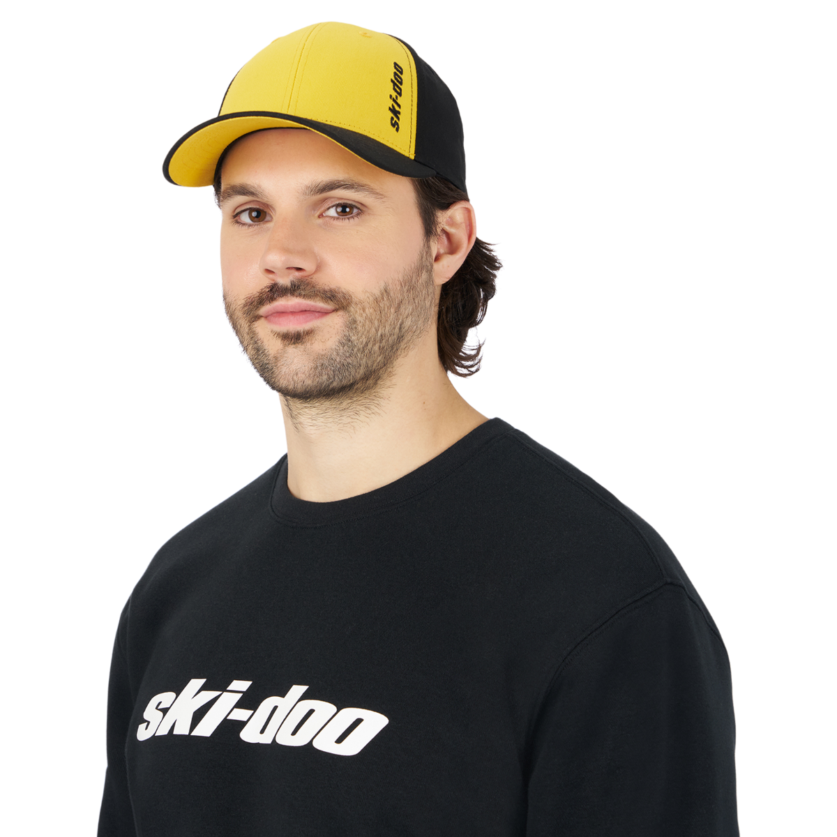 Casquette Ski-Doo à visière incurvée Vertical Unisexe