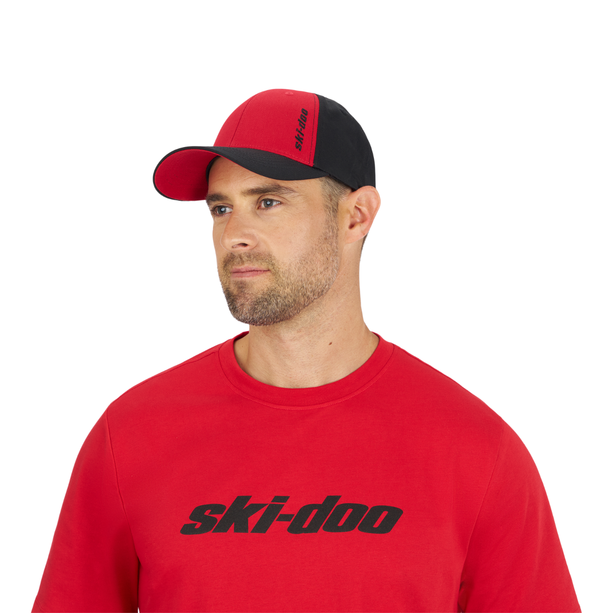 Casquette Ski-Doo à visière incurvée Vertical Unisexe