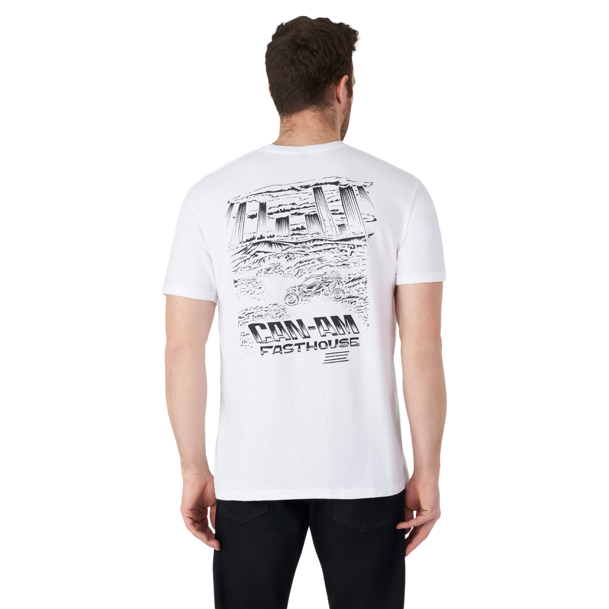Can-Am x Fasthouse Men's Ride Out T-Shirt