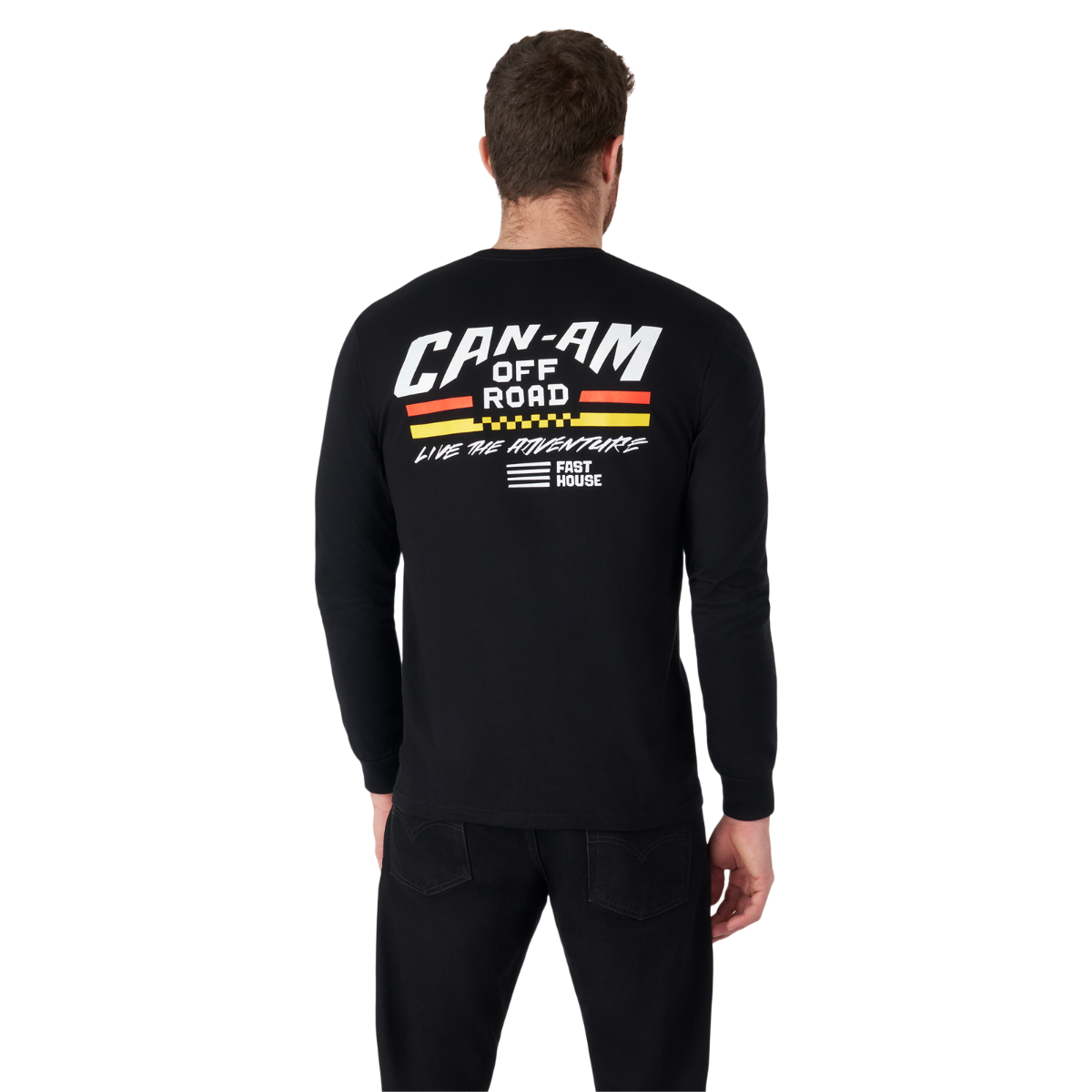 Can-Am x Fasthouse Men's Adventure LS T-Shirt