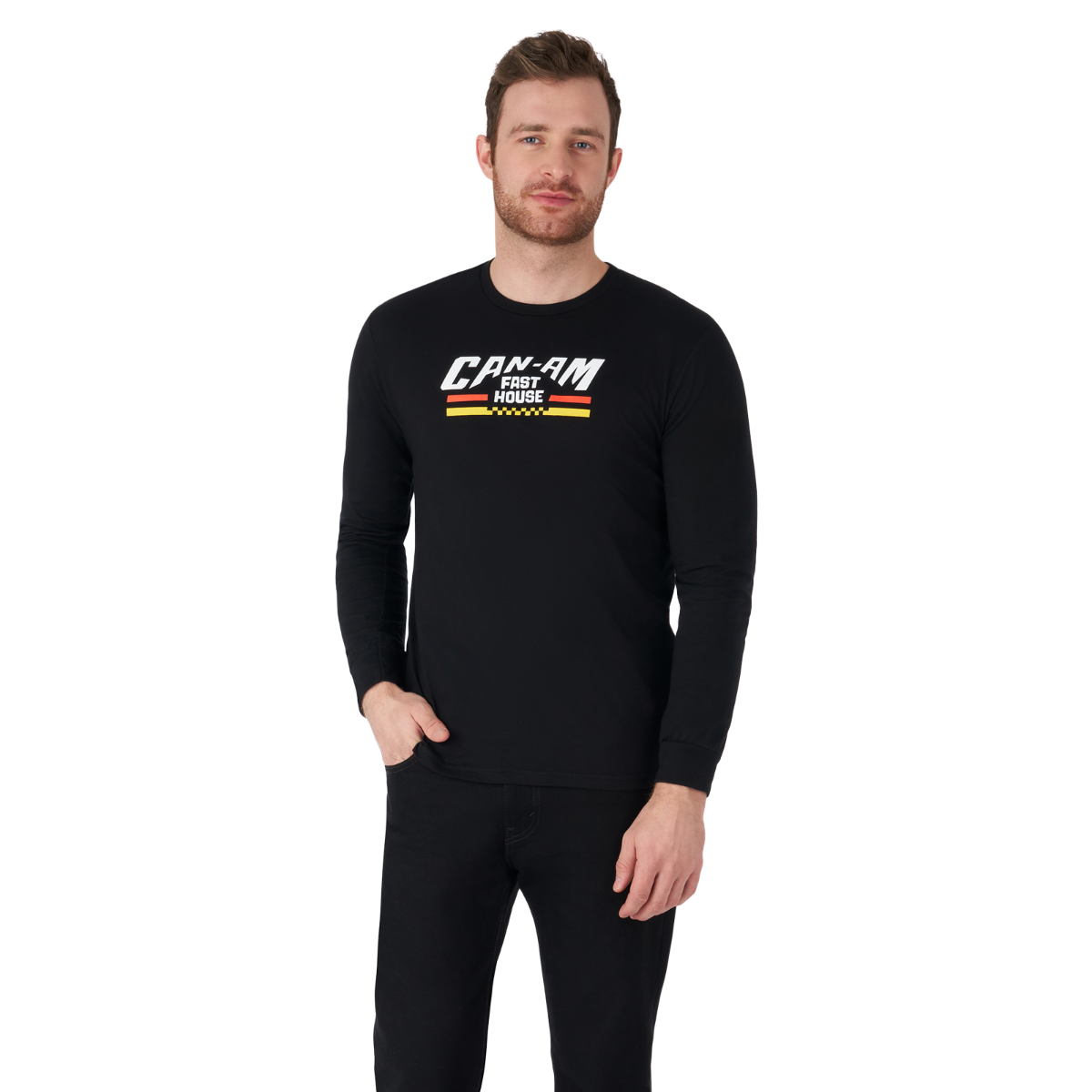 Can-Am x Fasthouse Men's Adventure LS T-Shirt