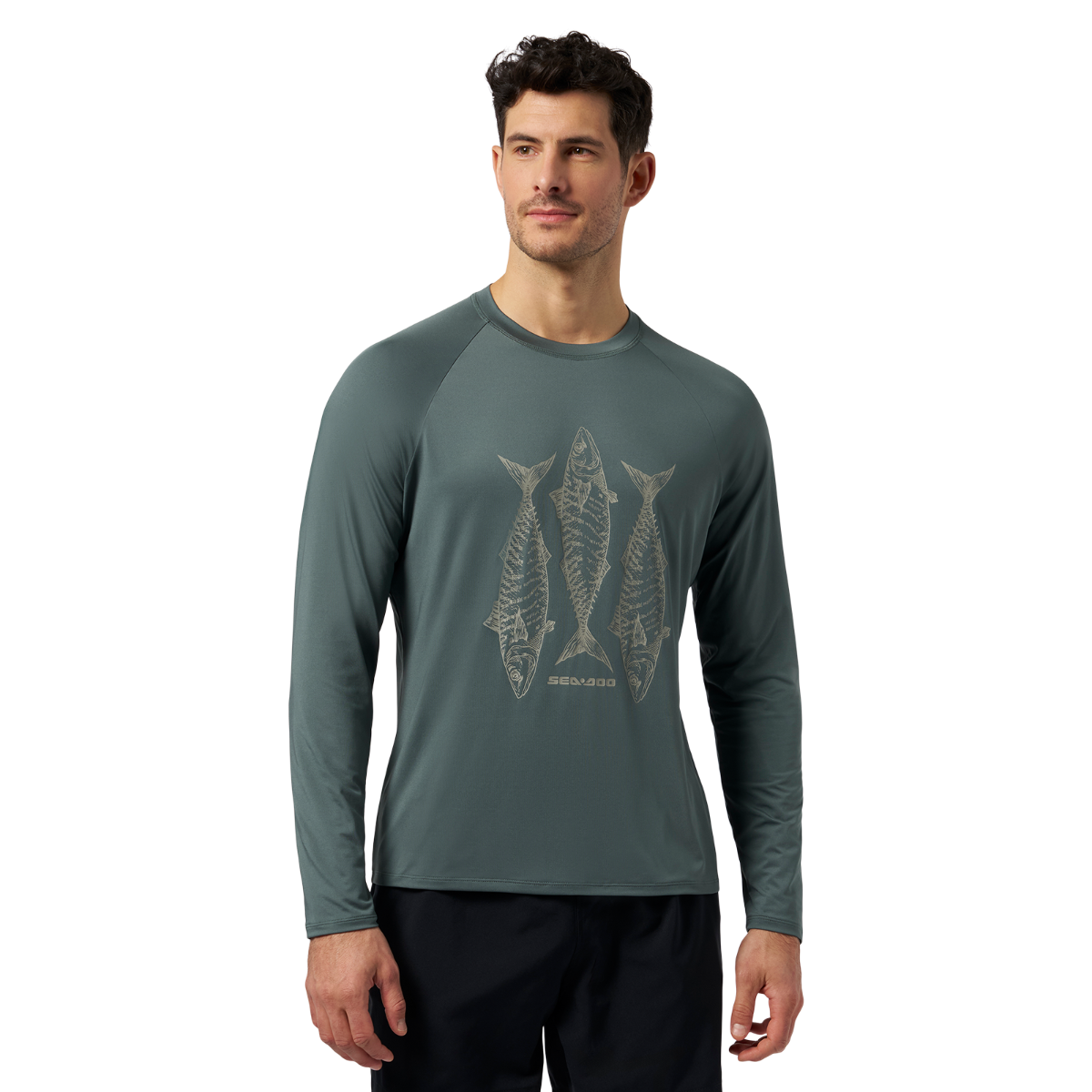 Sea-Doo Men's Fishing UV Long Sleeve Shirt