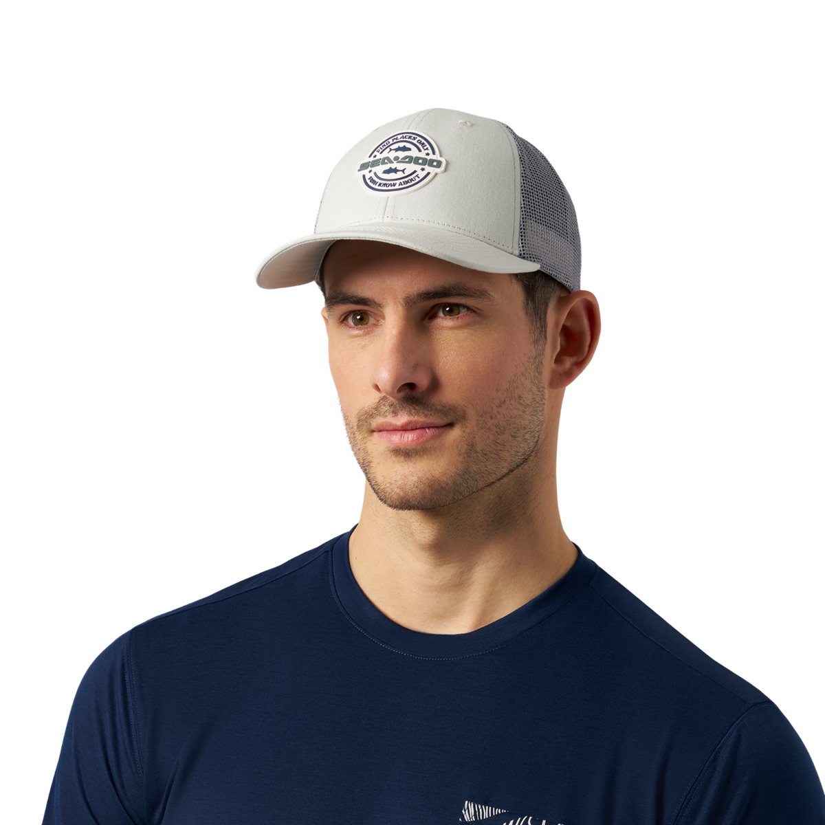 Sea-Doo Unisex Fishing Curved Mesh Cap