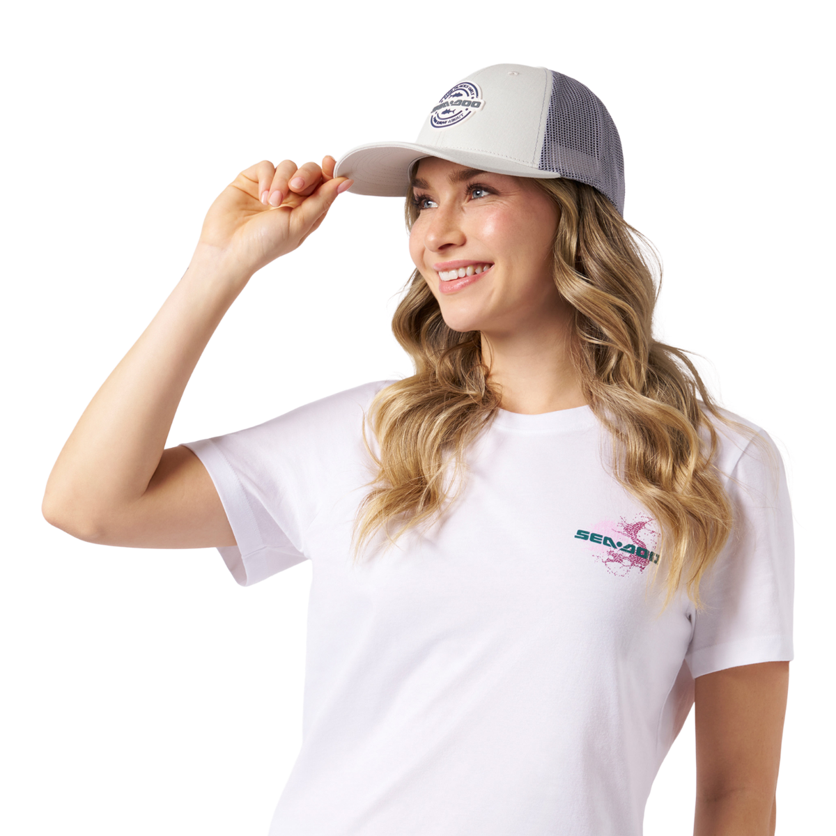 Sea-Doo Unisex Fishing Curved Mesh Cap