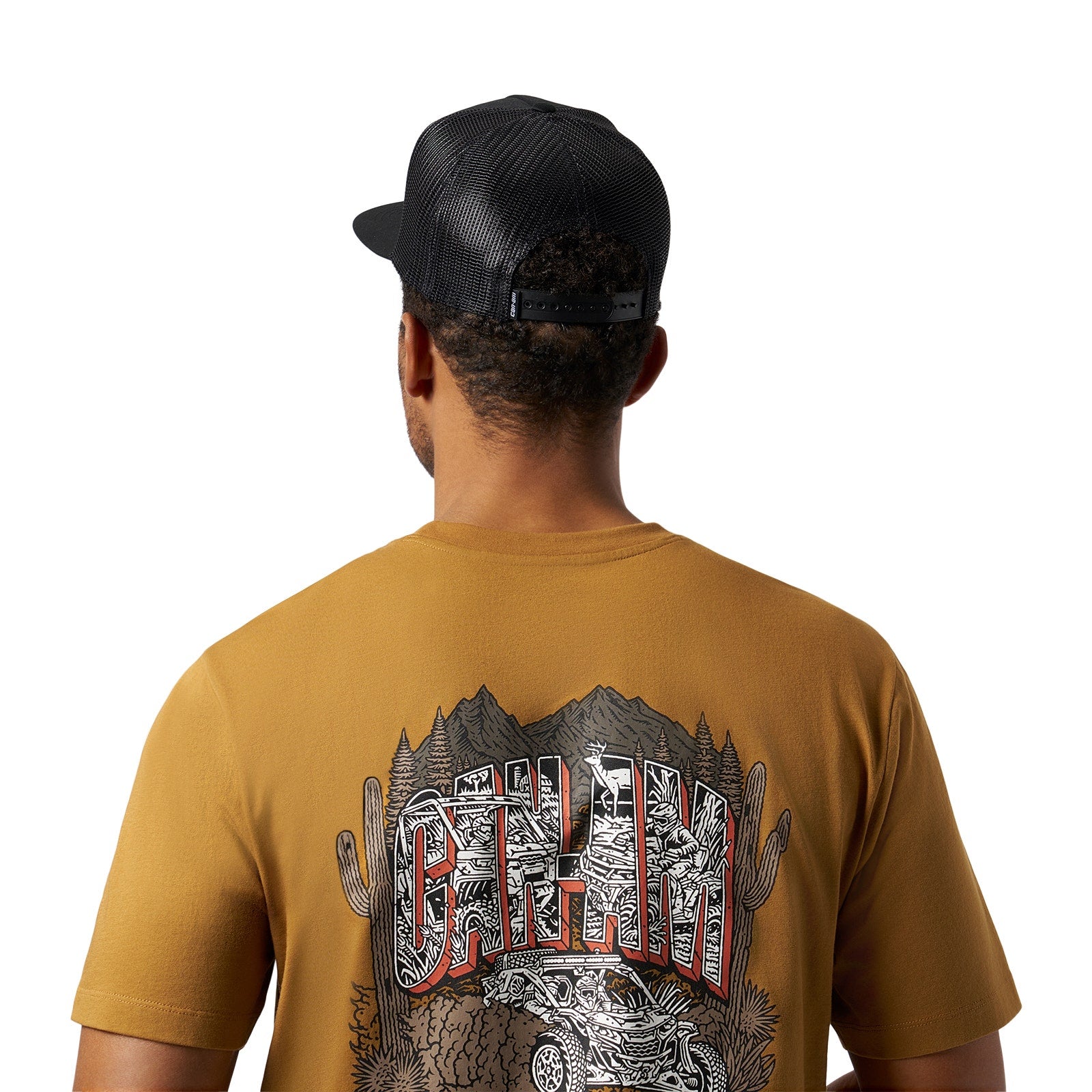 Casquette à visière droite Off-Road Livin' unisexe Can-Am