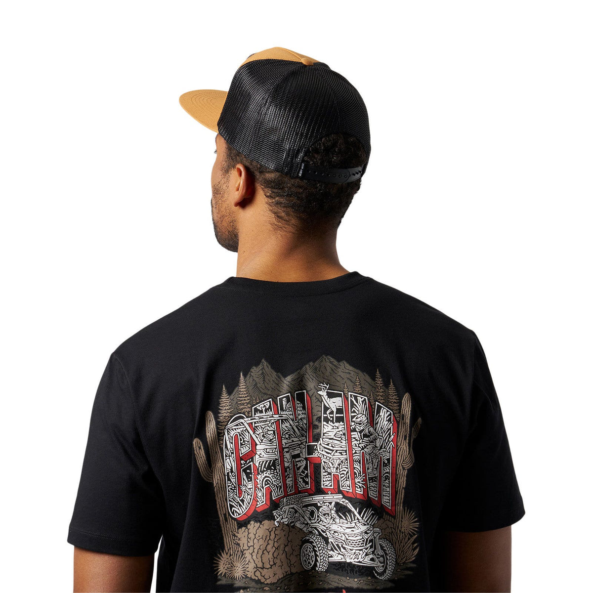 Casquette à visière droite Off-Road Livin' unisexe Can-Am