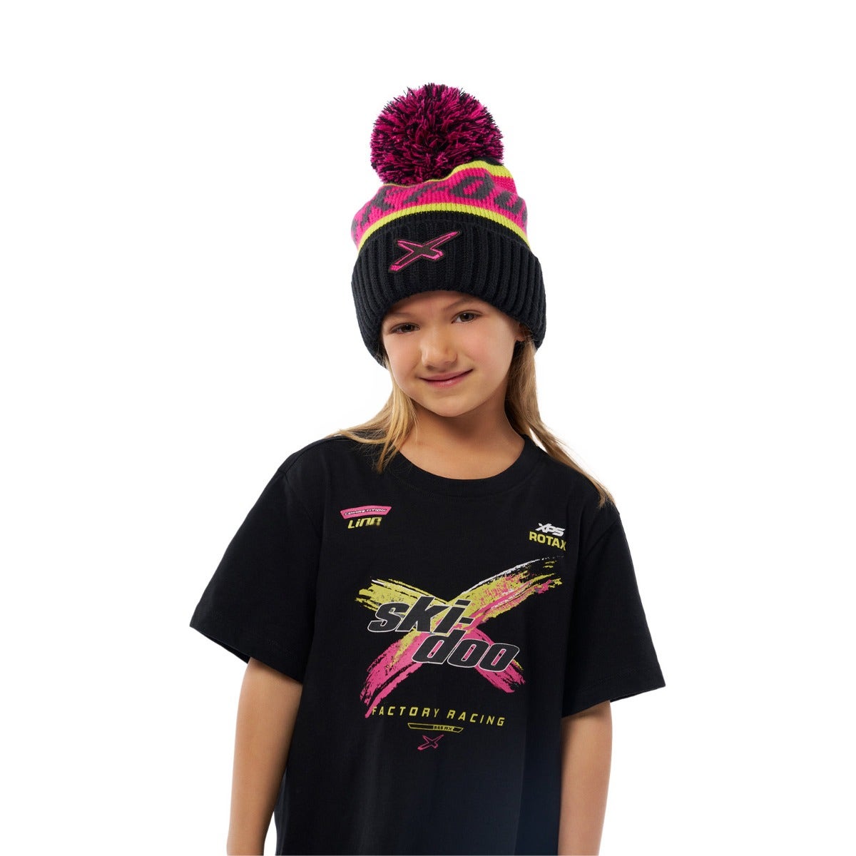 Tuque avec pompom X-Team junior unisexe Ski-Doo