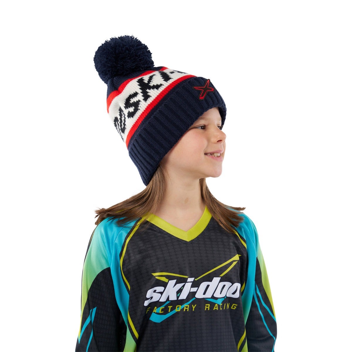 Tuque avec pompom X-Team junior unisexe Ski-Doo