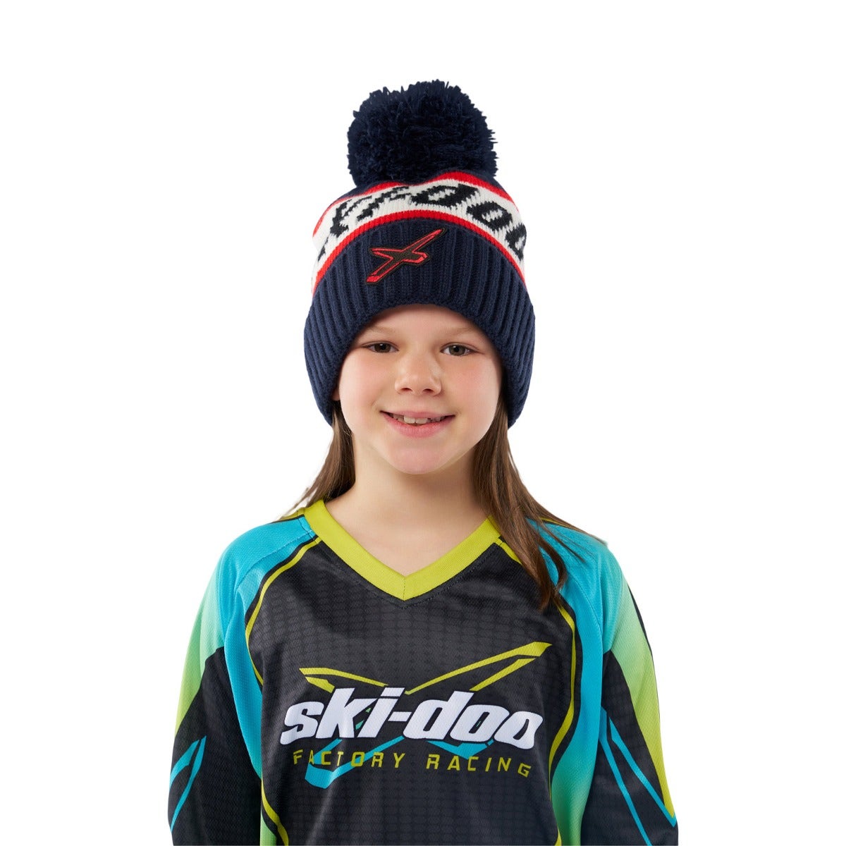 Tuque avec pompom X-Team junior unisexe Ski-Doo