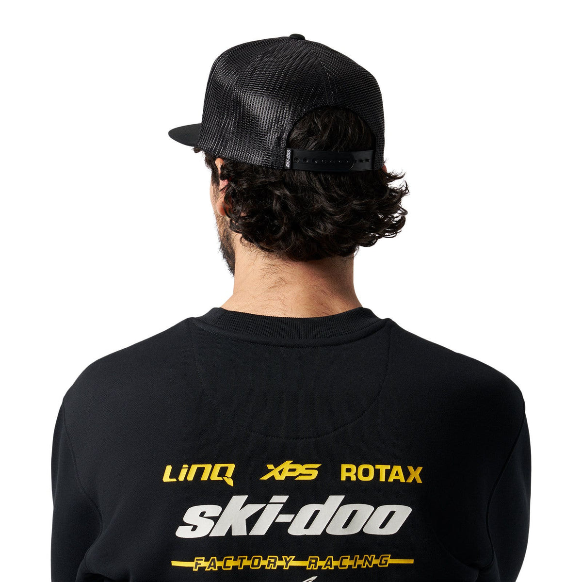 Casquette Ski-Doo X visière droite unisexe