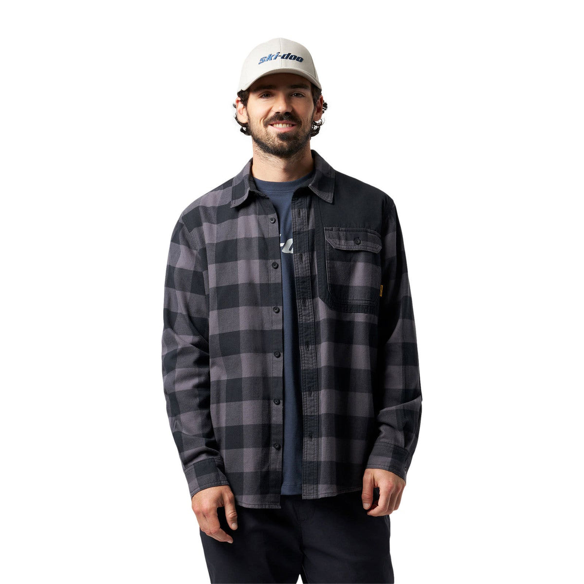 Chemise en flannelle à carreaux Buffalo pour homme Ski-Doo