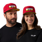 Casquette Rouge/Noire VD Can-Am x 24.7 unisexe