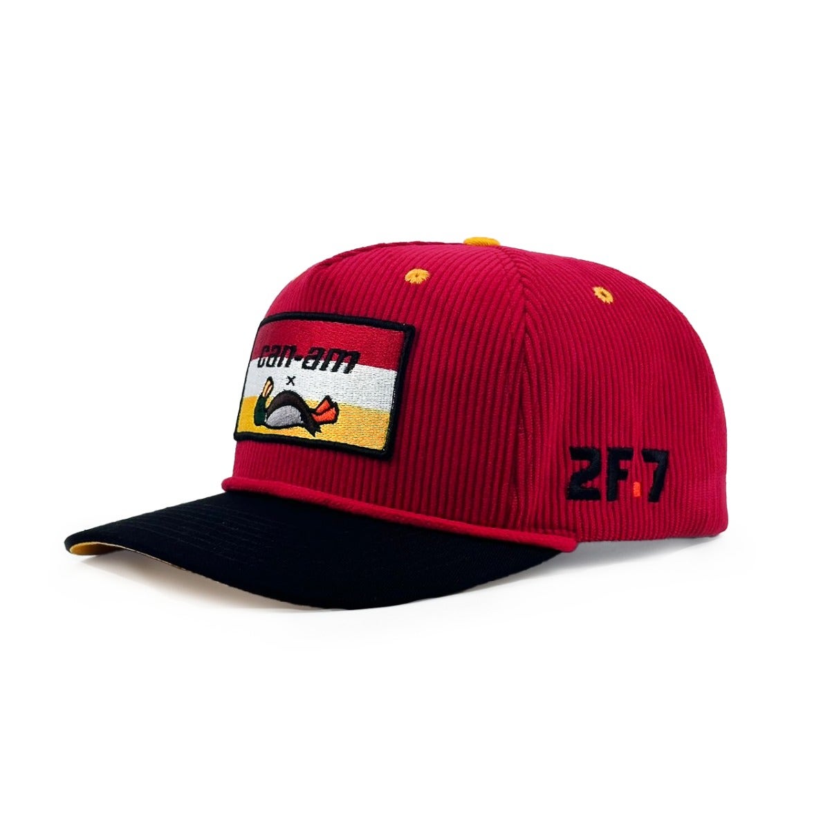 Casquette Rouge/Noire VD Can-Am x 24.7 unisexe
