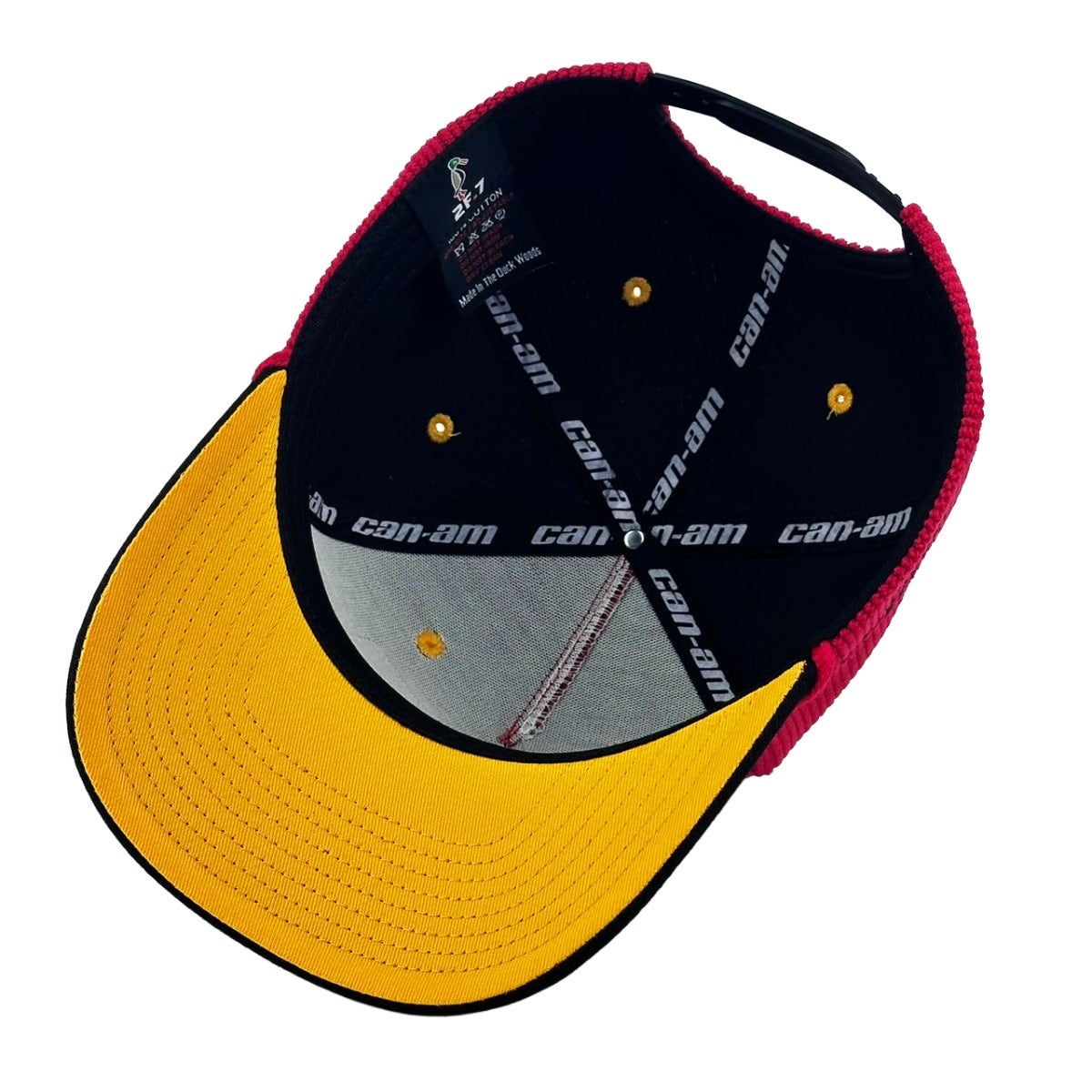 Casquette Rouge/Noire VD Can-Am x 24.7 unisexe