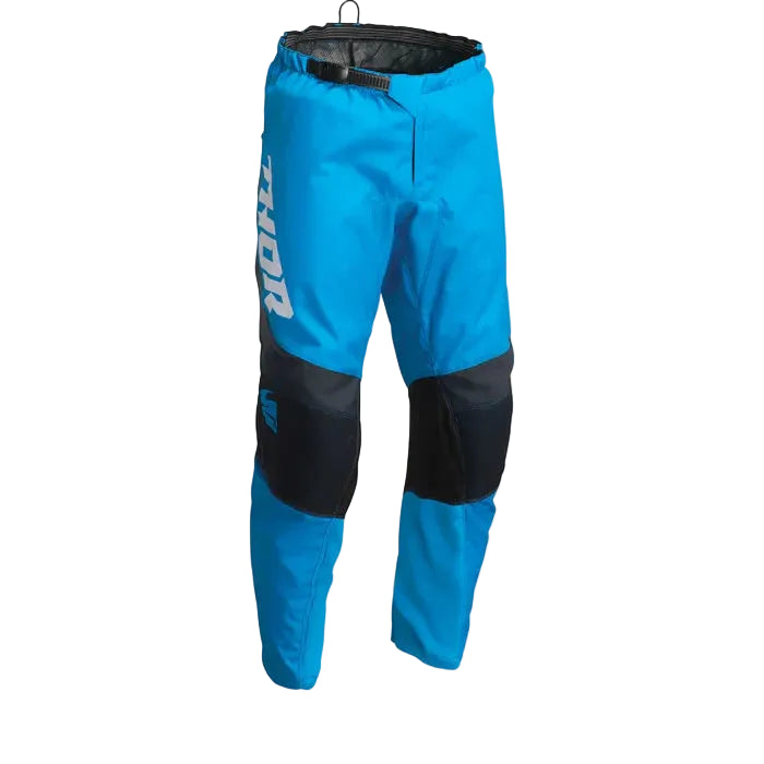 Pantalon motocross junior Thor Sector Chevron — Bleu Midnight, taille 18