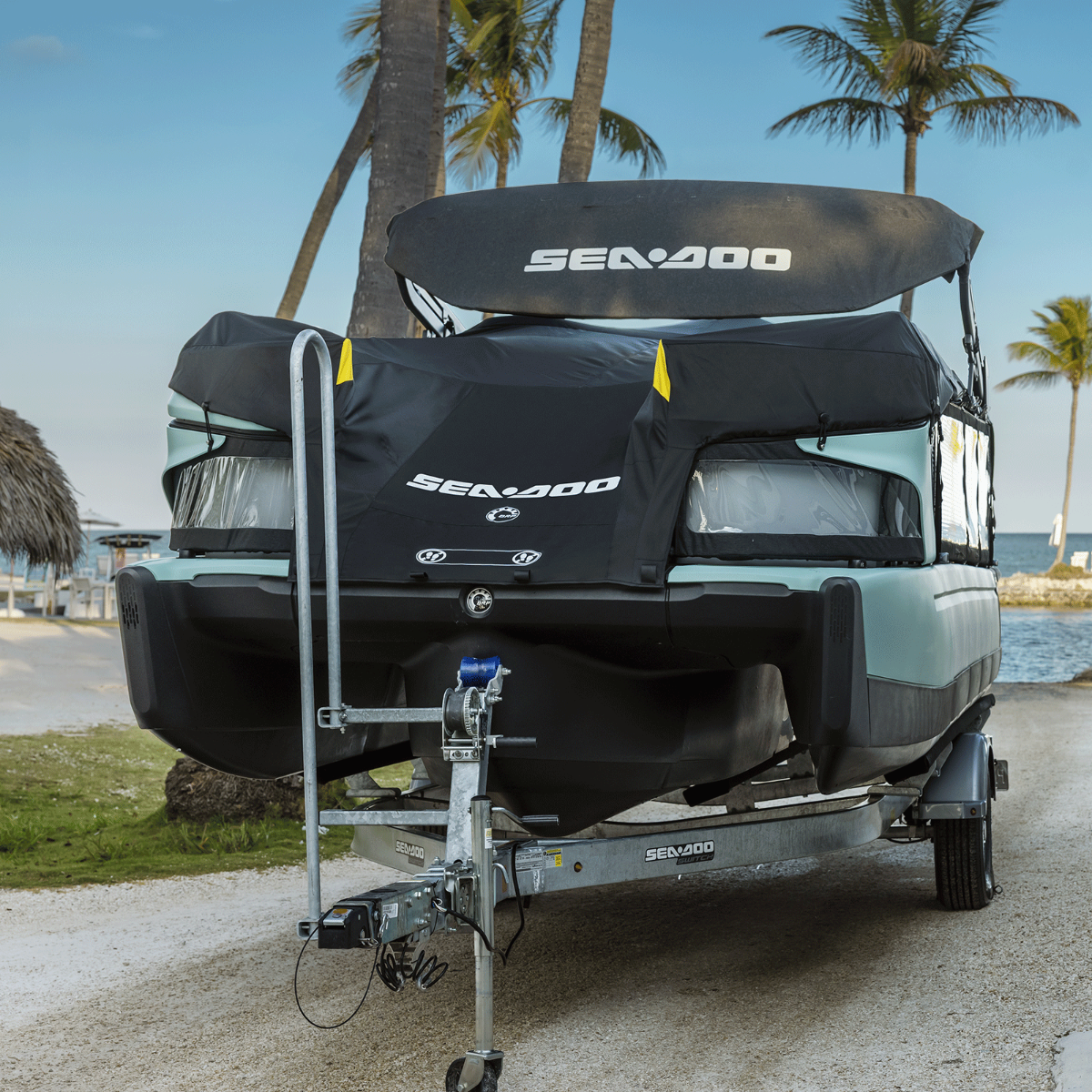 Sea-Doo Bâche d'amarrage et de remorquage pour Switch Base 16 pi, Cruise 18 pi