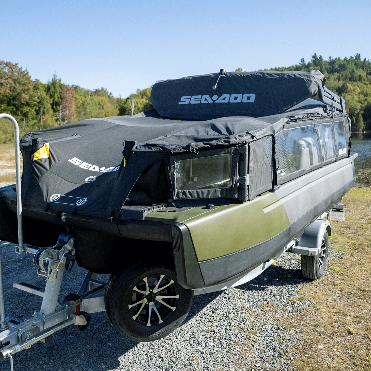 Sea-Doo Bâche d'amarrage et de remorquage pour Switch Base 16 pi, Cruise 18 pi