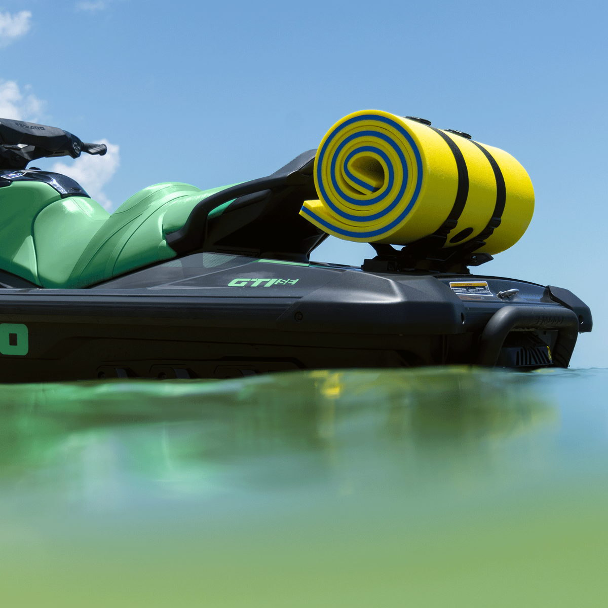Sea-Doo Support arrière LinQ pour tapis flottant pour motomarine et ponton Switch