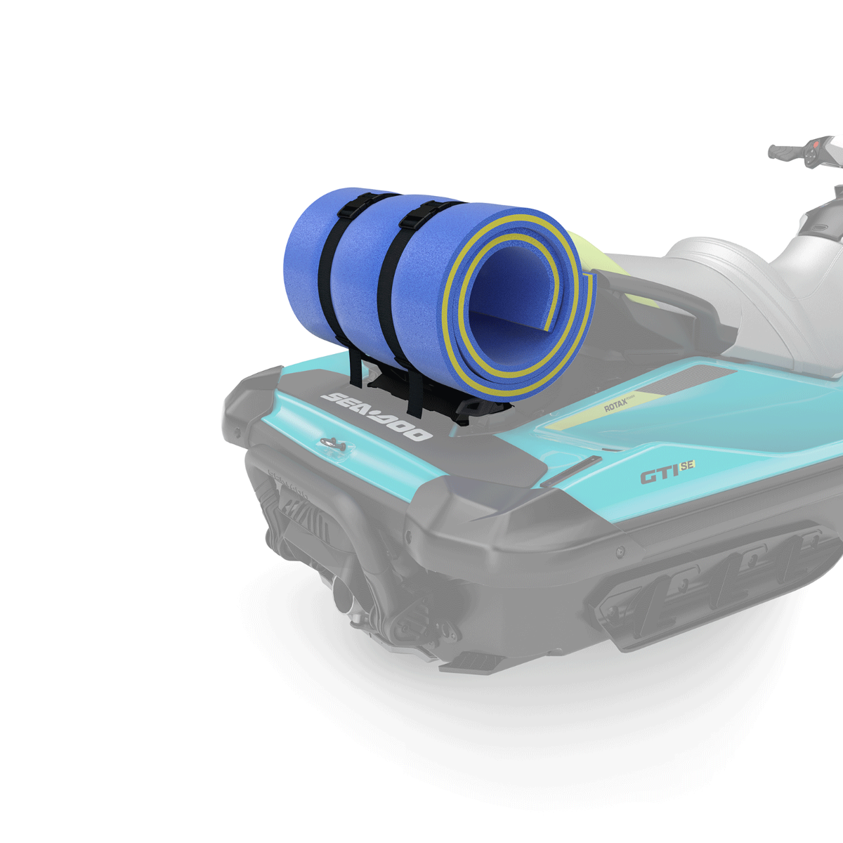 Sea-Doo Support arrière LinQ pour tapis flottant pour motomarine et ponton Switch