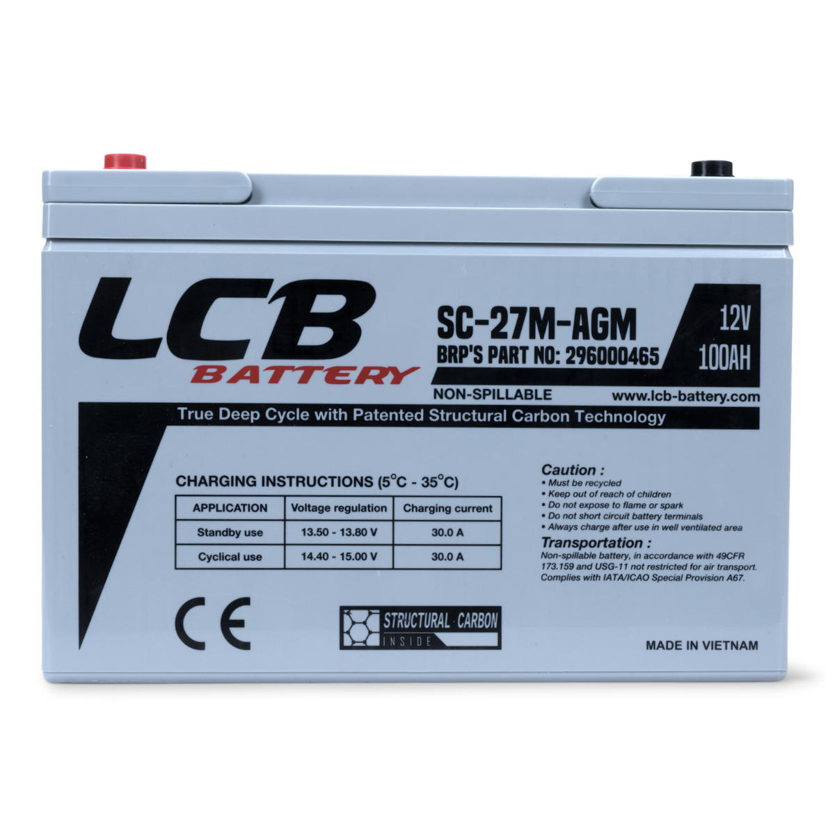 LCB Battery - SC-27M-DT